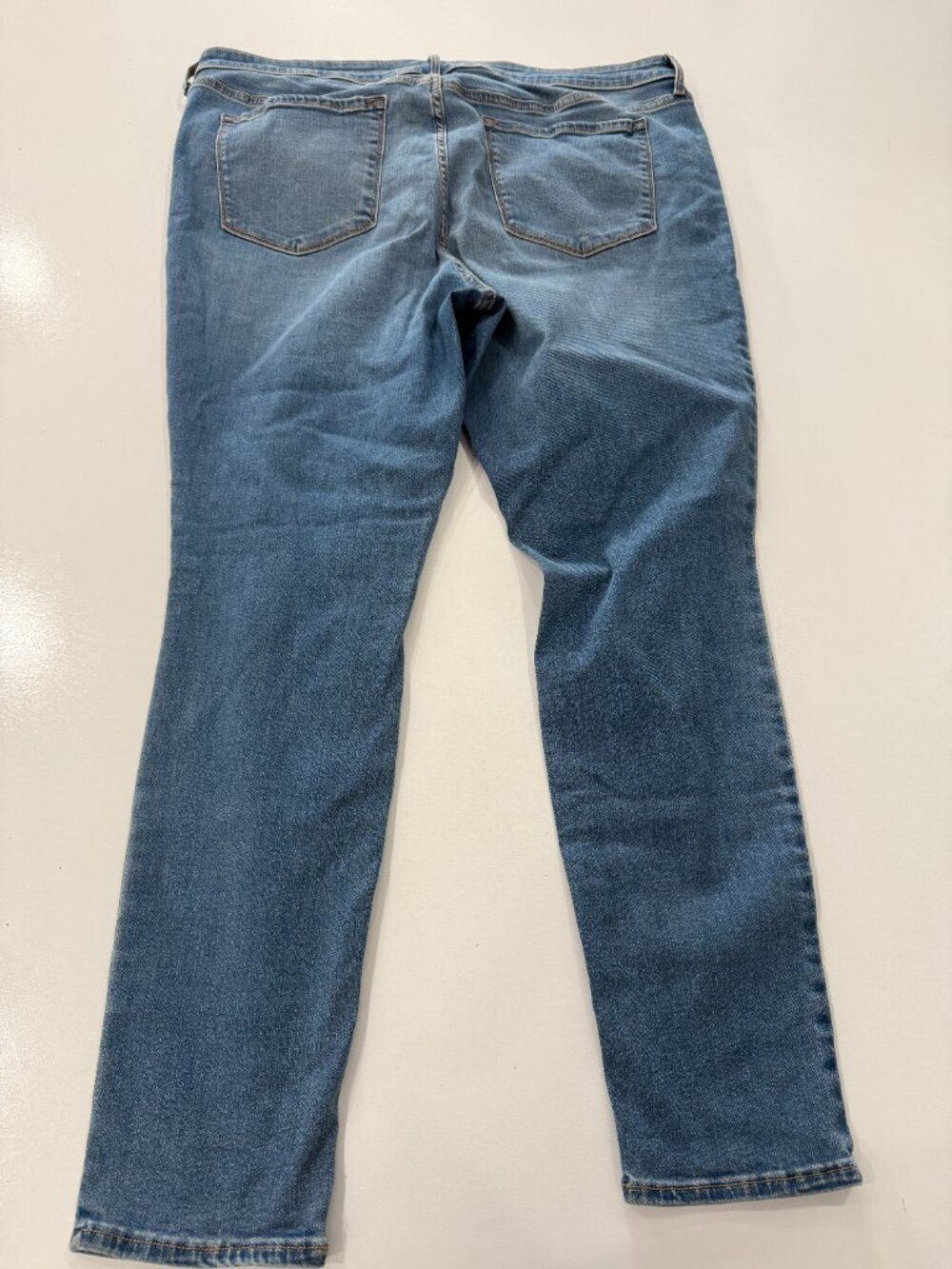 Old Navy Rockstar Denim Jeans Midrise Skinny Plus Size 18 Regular